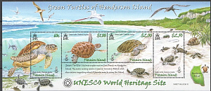 Питкерн, 2008, Черепахи, лист